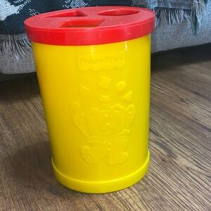 Fisher-Price Red and Yellow Shape Sorter